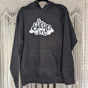 Cozy Gray Sleep In Hoodie Size Med